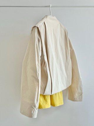 Pleated wrap jacket bomber Zara