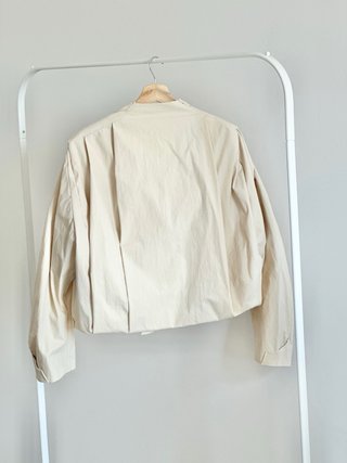 Pleated wrap jacket bomber Zara