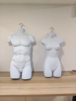 Bustos maniquí hombre y mujer