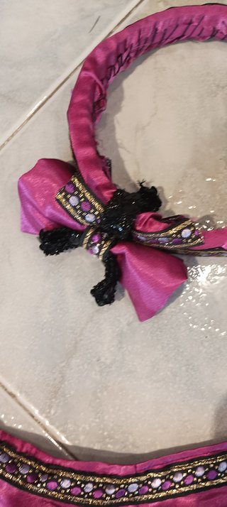 74-Vestido de Fiesta Fucsia