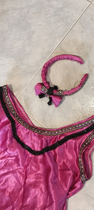 74-Vestido de Fiesta Fucsia