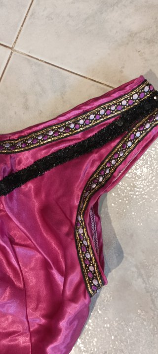 74-Vestido de Fiesta Fucsia