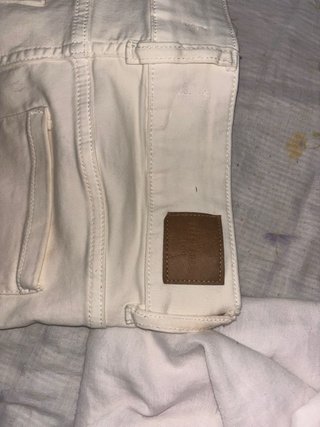 Pantalones Blancos Campana