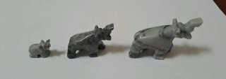 Figuras de Elefantes en Ónix