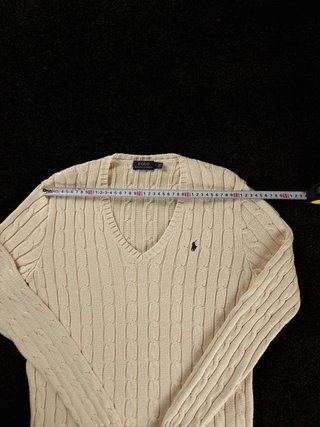 Sweater Cable Knit Polo Ralph Lauren Women M