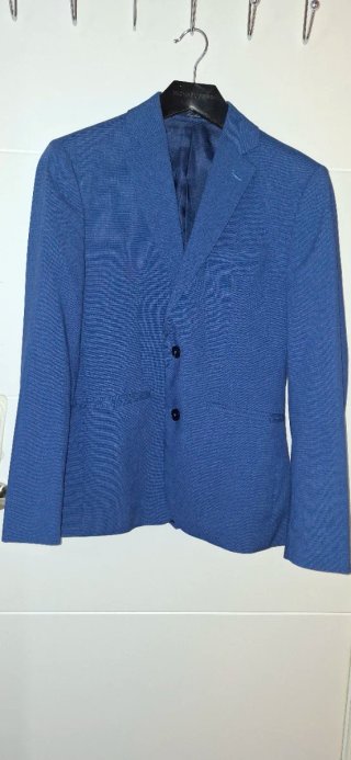 Traje de Hombre Azul Mango