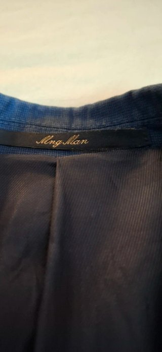 Traje de Hombre Azul Mango