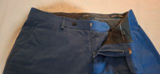 Traje de Hombre Azul Mango
