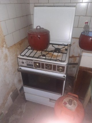 Cocina de gas butano