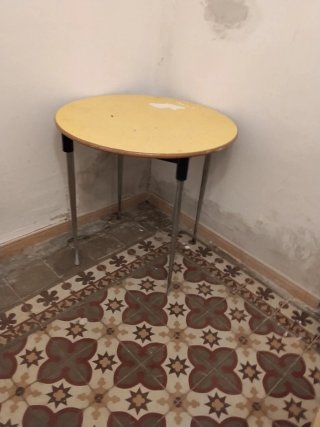 Mesa camilla de madera