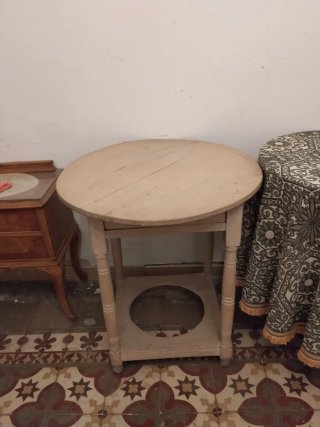 Mesa camilla de madera