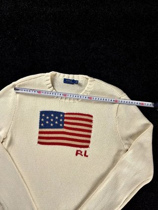 Sweater Polo Ralph Lauren with American Flag