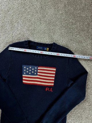 Sweater Polo Ralph Lauren with American Flag