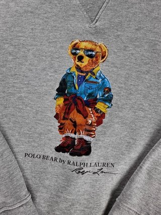 Sweater Polo Bear by Polo Ralph Lauren S Grey