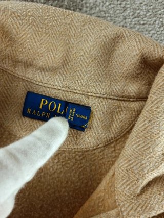 Sweater Half-Zip Polo Ralph Lauren Men XS Beige