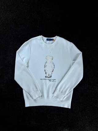 Sweater Polo Bear by Polo Ralph Lauren Men M White