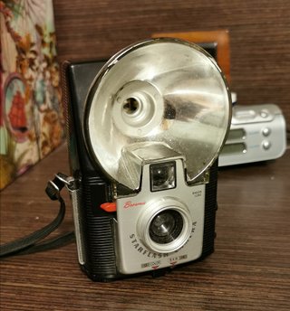 KODAK Brownie Cámara Foto Flash deco vintage