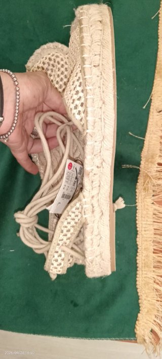 Sandalias Lefties Beige Talla 40