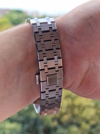 Seiko Mod Royal Oak Esfera Azul