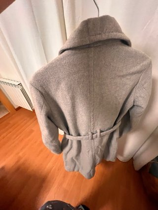 Abrigo Gris Mango