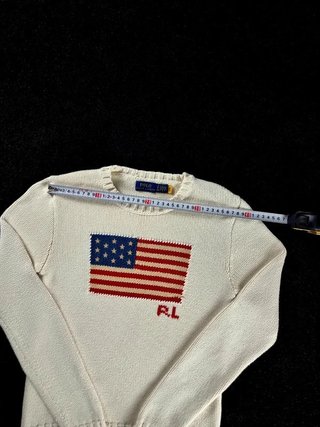 Sweater Polo Ralph Lauren with American Flag