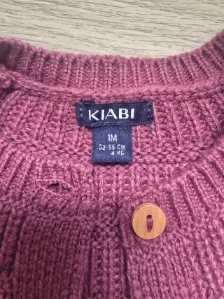 Chaqueta de punto para bebé