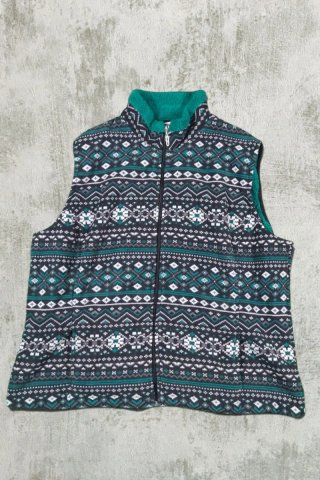 Chaleco Polar Alia Estampado