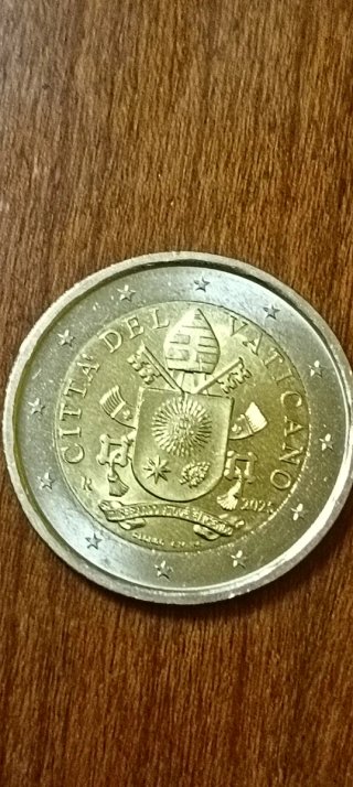 Moneta 2 Euro Città del Vaticano 2025