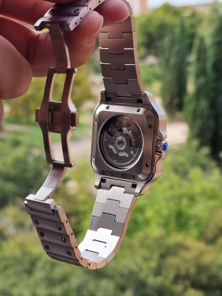Seiko Mod Santos Esfera Blanca