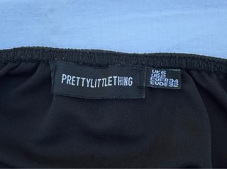Body Preto PrettyLittleThing