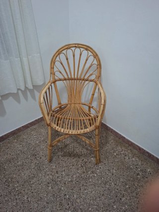 Sillón de Mimbre