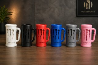 Conjunto de Porta Latas Monster Energy