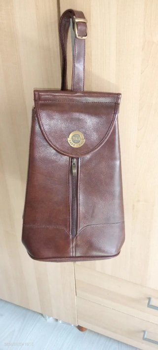 Bolso Mochila de Piel M&B