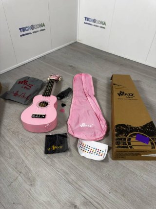 Ukelele Soprano Winzz Rosa