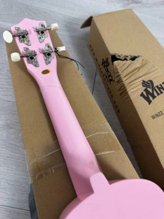 Ukelele Soprano Winzz Rosa