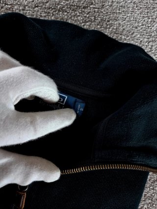 Sweater Half-Zip Polo Ralph Lauren Men L Black