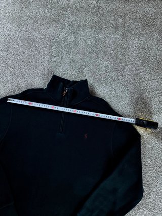 Sweater Half-Zip Polo Ralph Lauren Men L Black