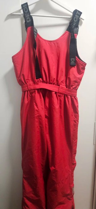 Mono de Esquí Rojo Talla 38
