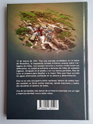 Pack Cómics Blas de Lezo Vol. 1 y Vol. 2 Completo