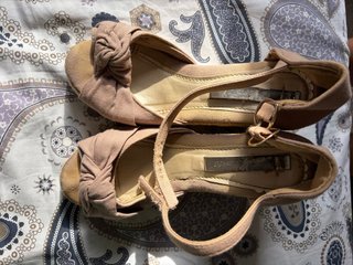 Alpargatas Beige con Nudo
