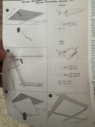 Luminaria LED modular Simon 726 – 60x60 cm – 36W