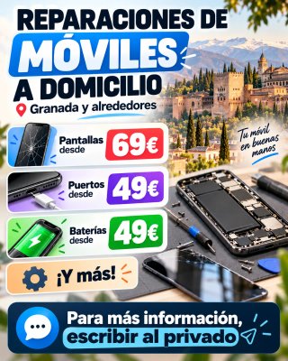 Reparación de moviles a domicilio
