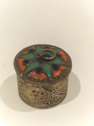 Lote 4 cajitas decorativas antiguas