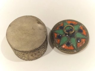 Lote 4 cajitas decorativas antiguas