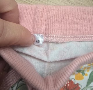 Pantalón de Bebé Estampado Floral