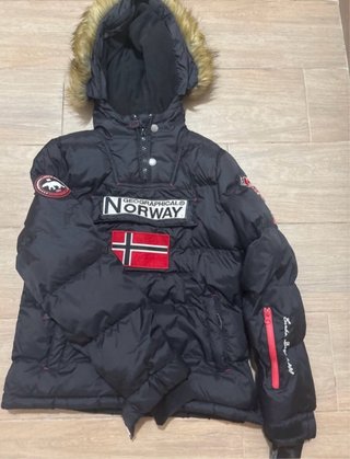 Abrigo Geographical Norway Negro