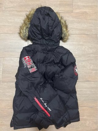 Abrigo Geographical Norway Negro