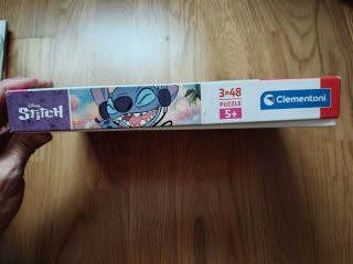 Puzzle Disney Stitch 3x48 Clementoni