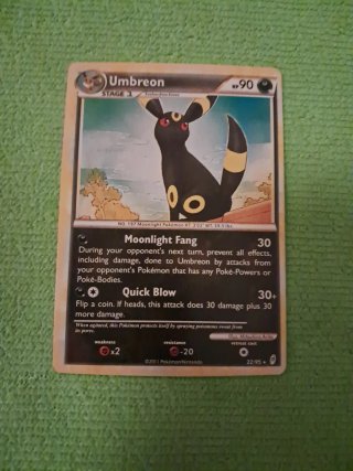 Carta Pokémon Umbreon HP 90