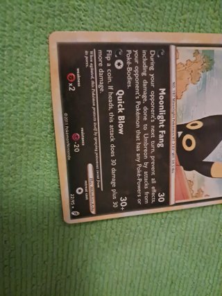 Carta Pokémon Umbreon HP 90